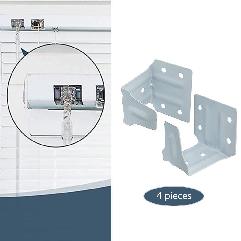 

Shamjina 4x Center Support Bracket Iron Low Profile Holder for білий