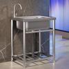 CHENDU Commercial Stainless Steel Sink with Stand