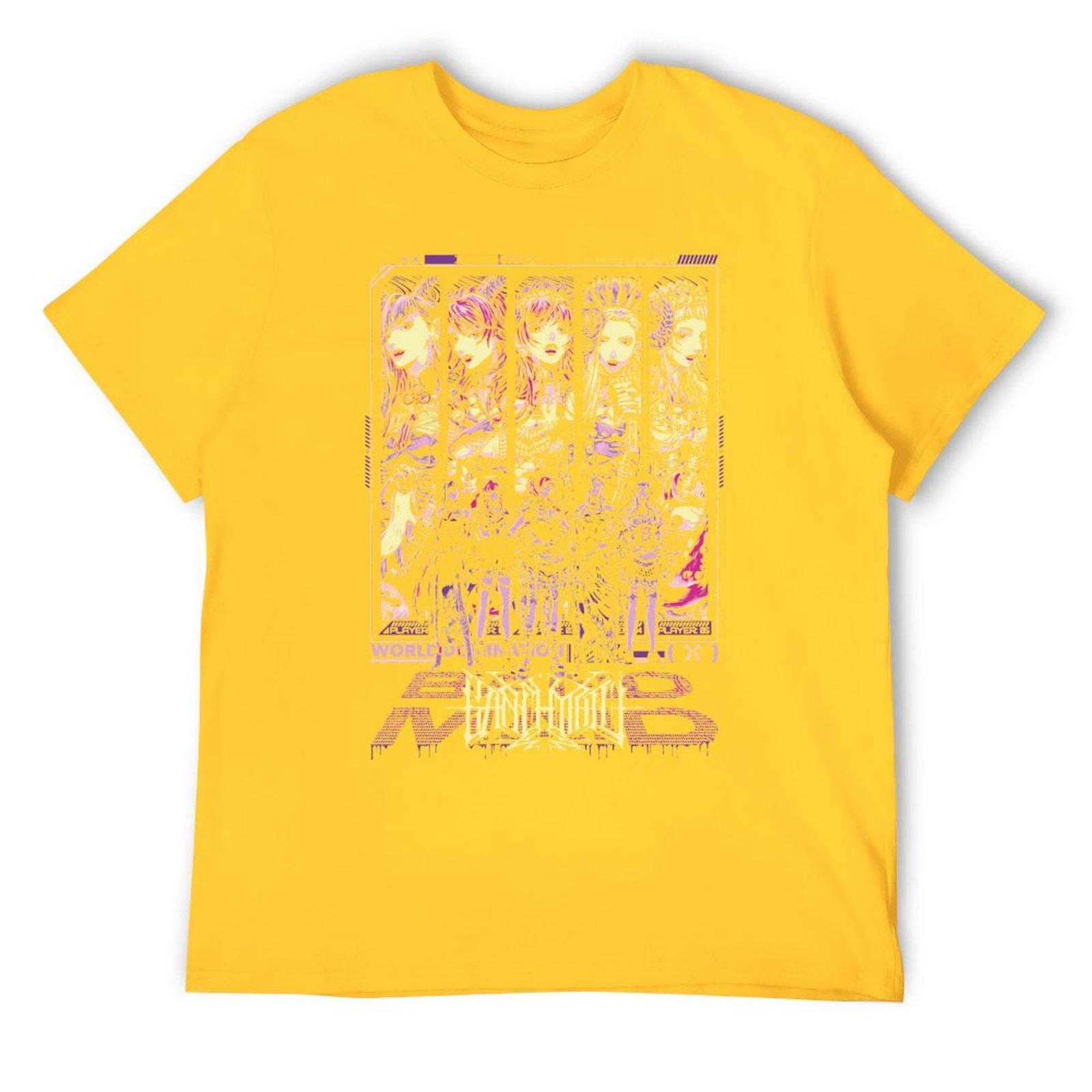 

Футболки Band Maid J Rock, женская футболка унисекс из 100% хлопка, забавная футболка с круглым вырезом, одежда с короткими рукавами, новое поступление XL