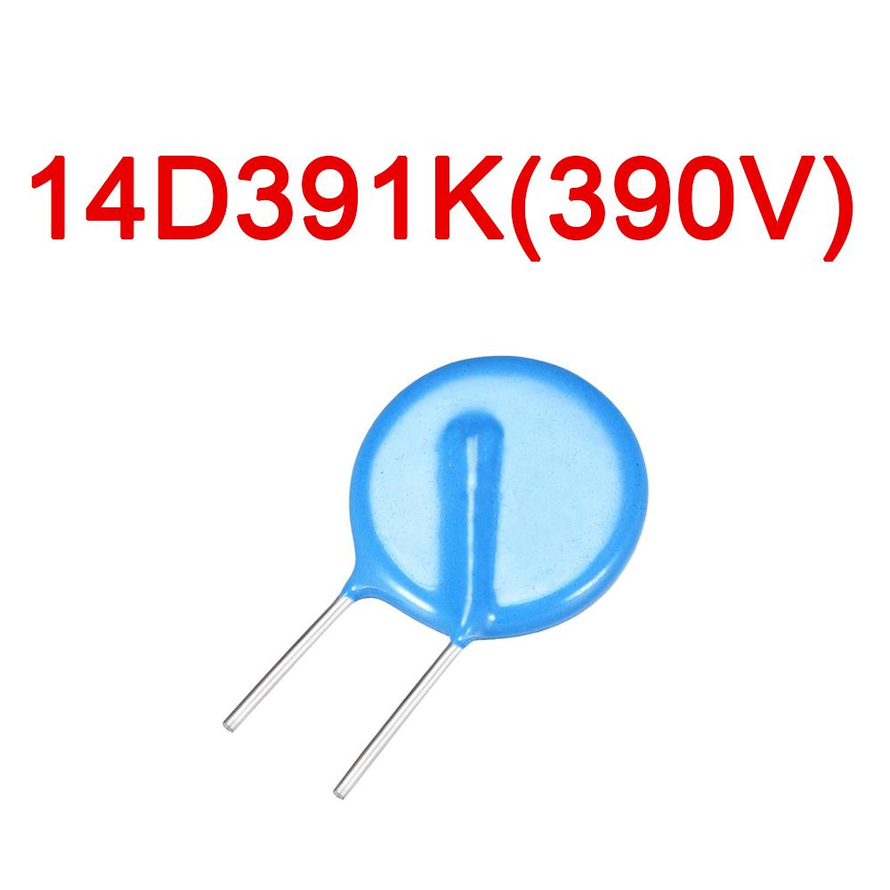 10PCS 14D Metal Oxide Varistor MOV Values of Range 151K To 821K 14K 14D 270/470/151/201/221/471/561/621/681/821 METAL OXIDE VARISTOR ZOV