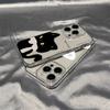 Cartoon Black White Cat Couple Phone Case For Xiaomi Mi 15 T Pro 14T 13T Mi 17 Pro 15 14 13 12 11 Lite 5G Clear Bumper Cover