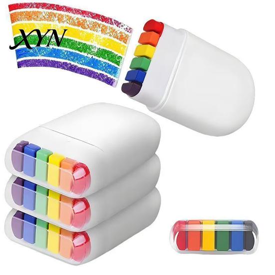 Washable Face Paint Stick 3/6 Colors Stick, Rainbow Painting Crayons for Kids & Football Adults, Body Sports Game Day, Parties Adults