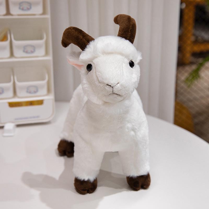 Goat & Sheep Plush Toy | Zoo Doll for Gifts, Events & Displays