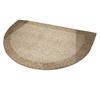 Half Round Doormat - Front Door for Indoor Entryway, Stain- and