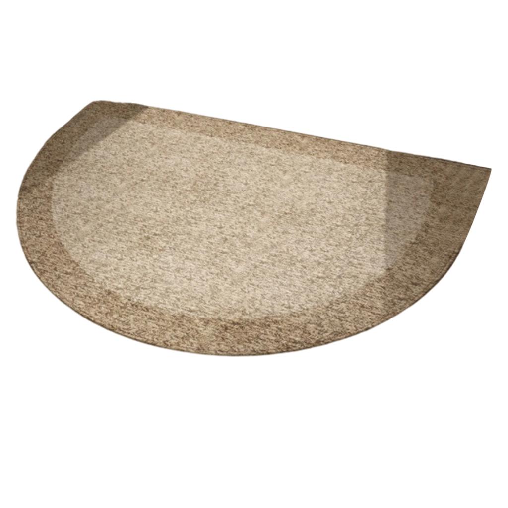 Half Round Doormat - Front Door for Indoor Entryway, Stain- and