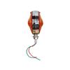 2Pcs 24V Bulbs 4" Round Double Face  Pedestal Lights, Dual Face Truck Trailer Lights RV Fender Stop Turn Tail and Parking Light