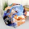 1 Stück Outdoor-Schirm mit Anime-Charakter-Design - Automatisches Öffnen/Schließen, Tragbares 3-fach faltbares Design, 8-Speichen-Eisenrahmen, Perfektes Geschenk für Fans, Tr