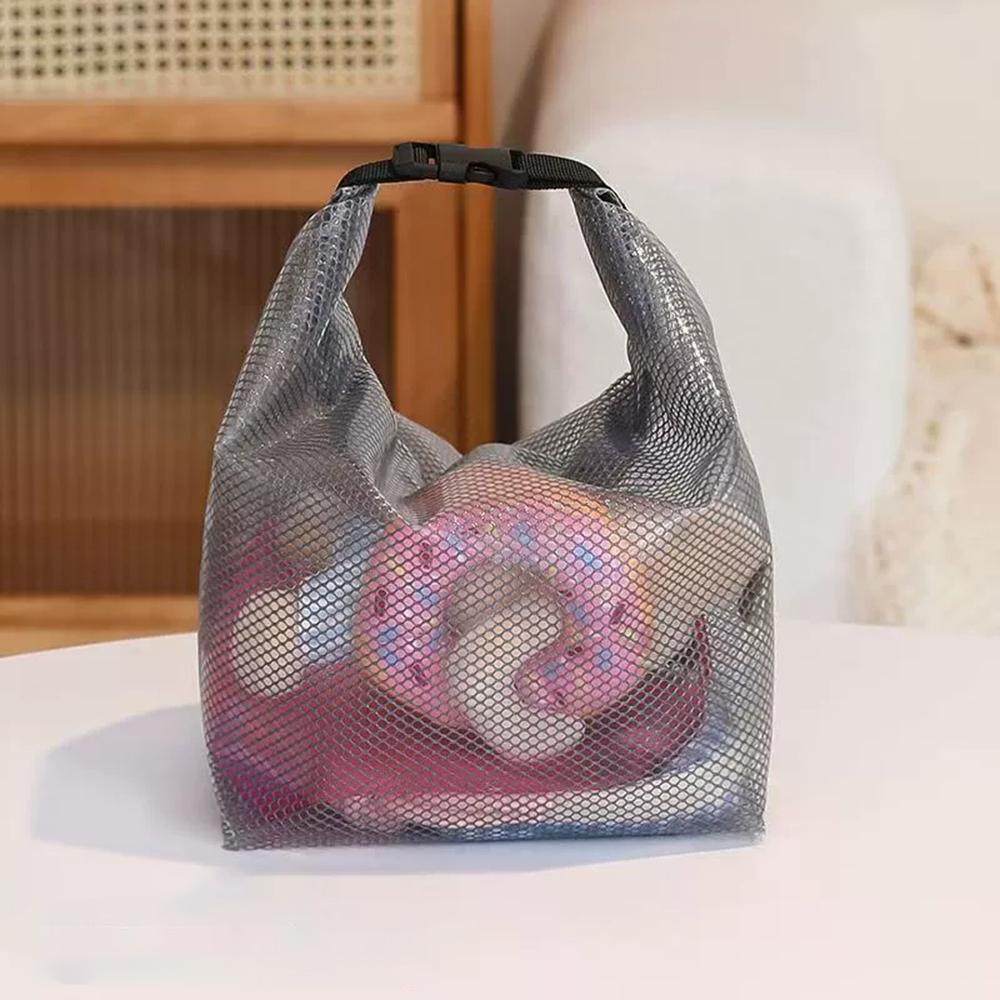 

1PC Waterproof Storage Bag For Fitness And Swimming, Large Capacity, Bundled Pocket, Travel Toiletry Bag