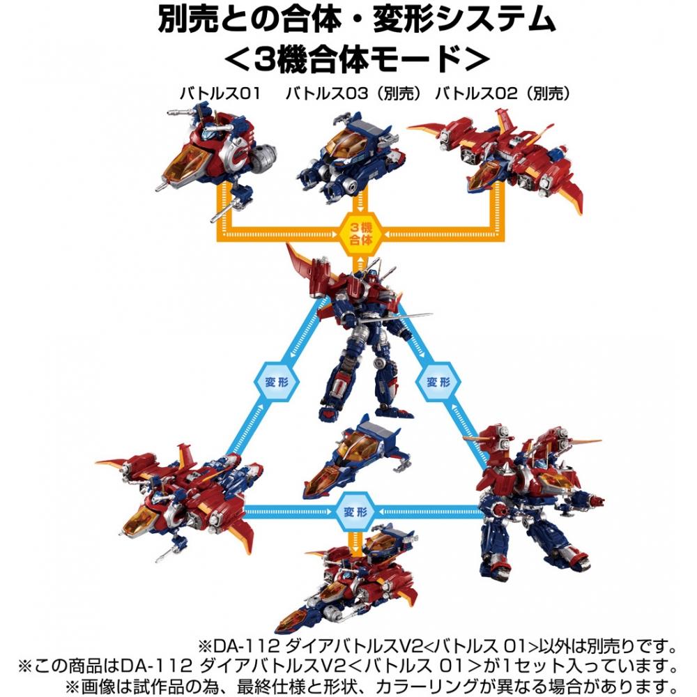 Diaclone Diaclone Da 112 Dia Battles V2  Battles 01 