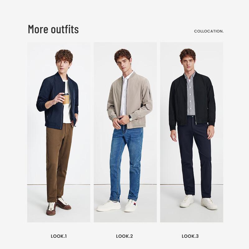 Navigare Men's Wear-Resistant Sporty Casual Jacket 1331002041