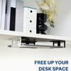 Under Desk Laptop Mount Holder Adjustable Ergonomic Notebook Tray with Slide-out Keyboard Storage