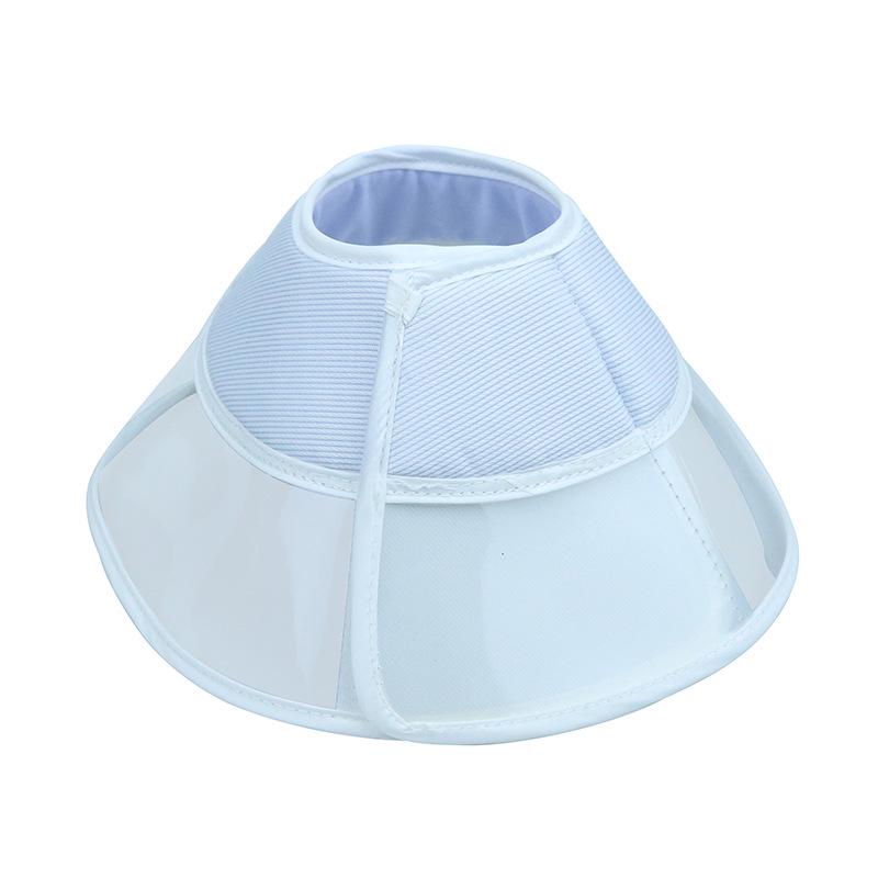 Cat Grooming Anti-Scratch & Bite Protective PVC Collar Set