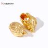 2Pcs 14K Gold Plated Brass Metal Conch Pendant,Charms For Jewelry Making,DIY Earring Bracelet Necklace Making Findings Supplies
