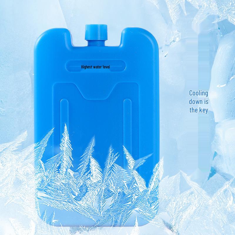 Pack de glace réutilisable rempli d'eau pour le refroidissement et le stockage au froid