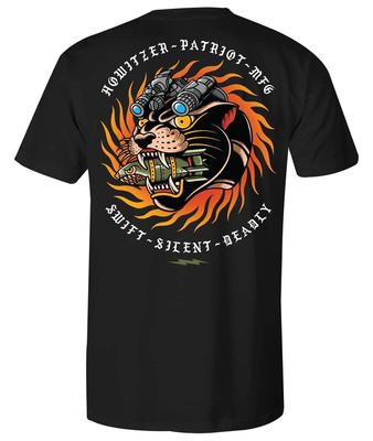 Camiseta Unisex Howitzer Clothing Pantera Militar Grunt MFG