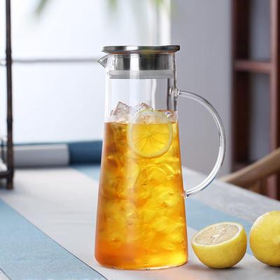 Diller 1.8L Triangular Glass Cold Water & Juice Pitcher