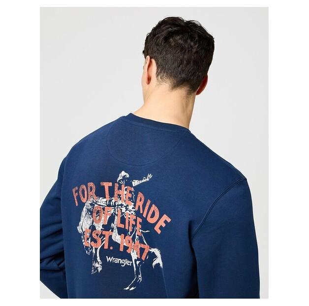 Толстовка Wrangler GRAPHIC CREW