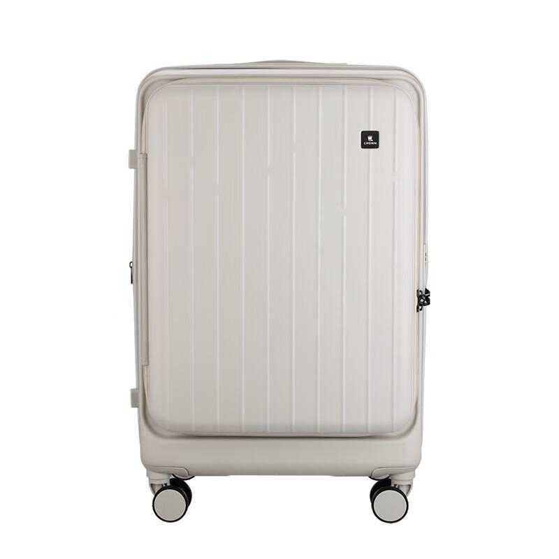 

CROWN C-F5502H Front-Opening Expandable Carry-On Suitcase