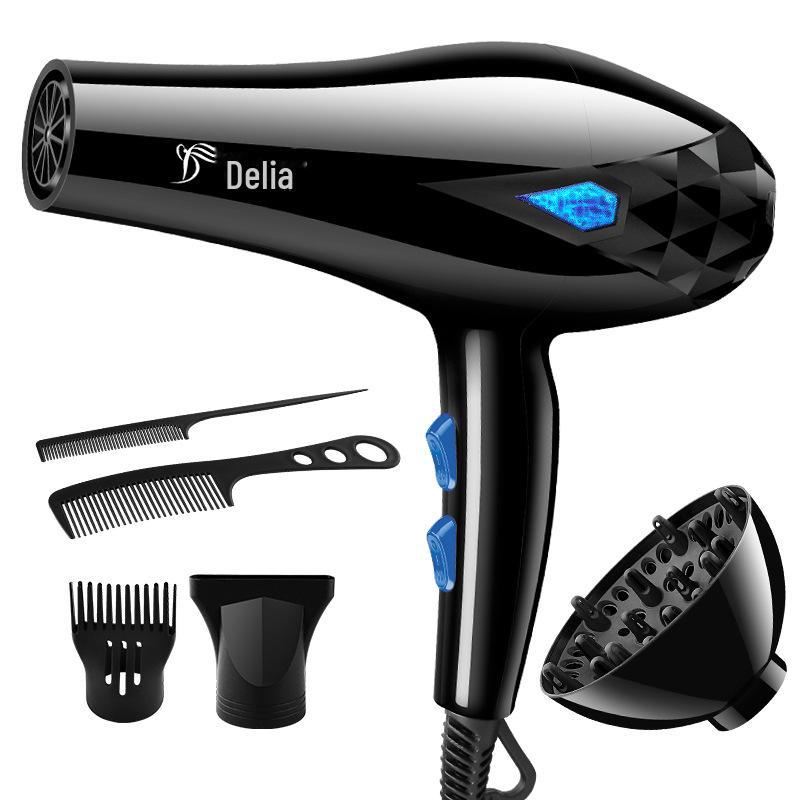 High-Power Hair Dryer for Home Use - Hot & Cold Wind, Quick Drying, Constant Temperature