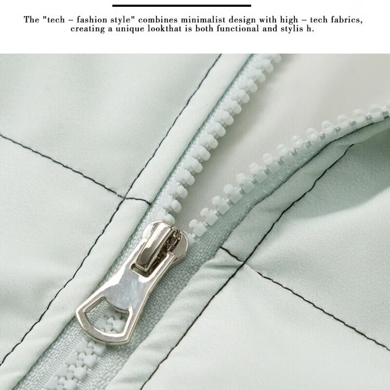 Deerhui Men's Gradient Stand-Up Collar Padded Puffer Jacket