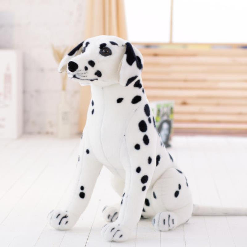 Lifelike plush toy Giant Dalmatian Dog Stuffed Animals Dog Plush Toys Gift For Birthday