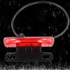 E-bike Tail Light Waterproof Electric Bicycle Rear Light Ultra Bright LED Electric Bike Warning Light Electric Bike Accessories