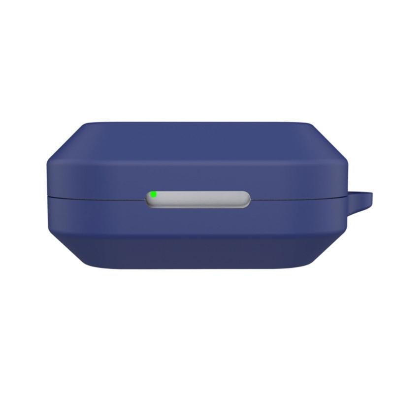 Matte Silicone Charging Box Case Sleeve, Earbud Protectvie Cover with Front Light Window for Desk Use, Travel Carry, and Dust Care