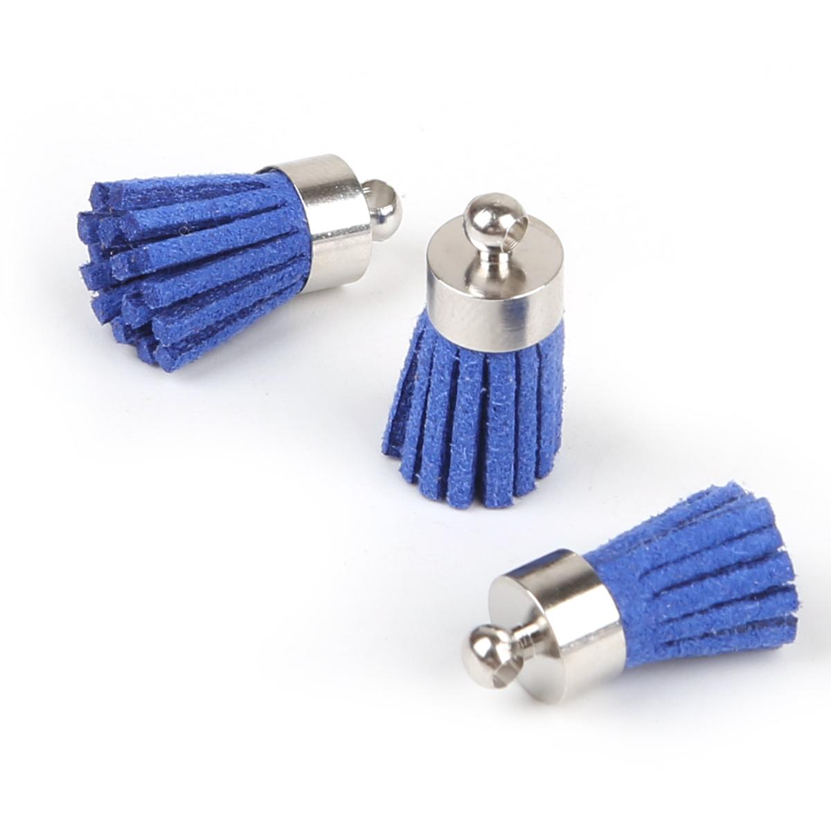 

Винтажная кожаная бахрома с кисточками для ювелирных изделий своими руками, брелок для мобильного телефона, подвеска, аксессуары 18mm 10pcs