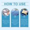 2-5PCS Hydrophobic Coating Spray 120ml Protection Quick-Dry Water Repellent Spray Water Repellent Spray Car Accessories