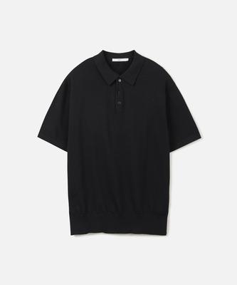 247Silijeu Supima Cotton Collar Half Knit Black (A Type)