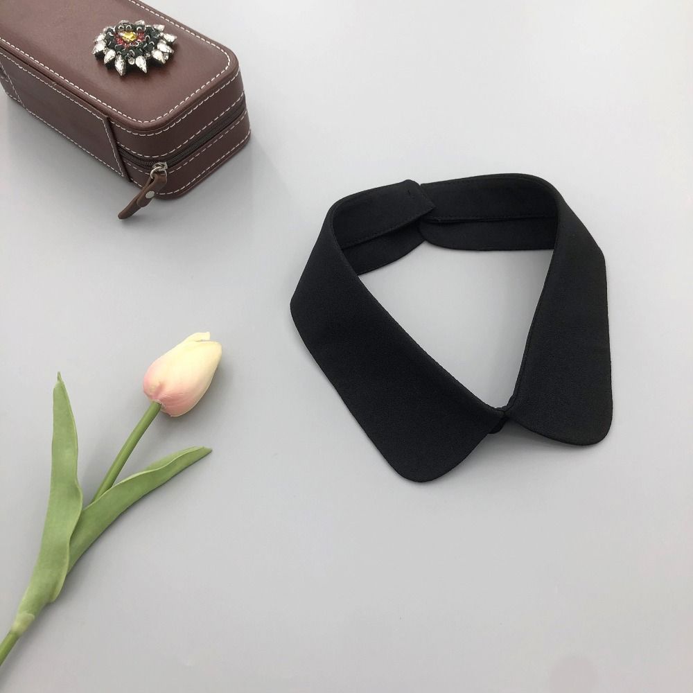 Women Lapel Fake Collar Vintage Top Neckwear Ties 2024 Shirt Collar