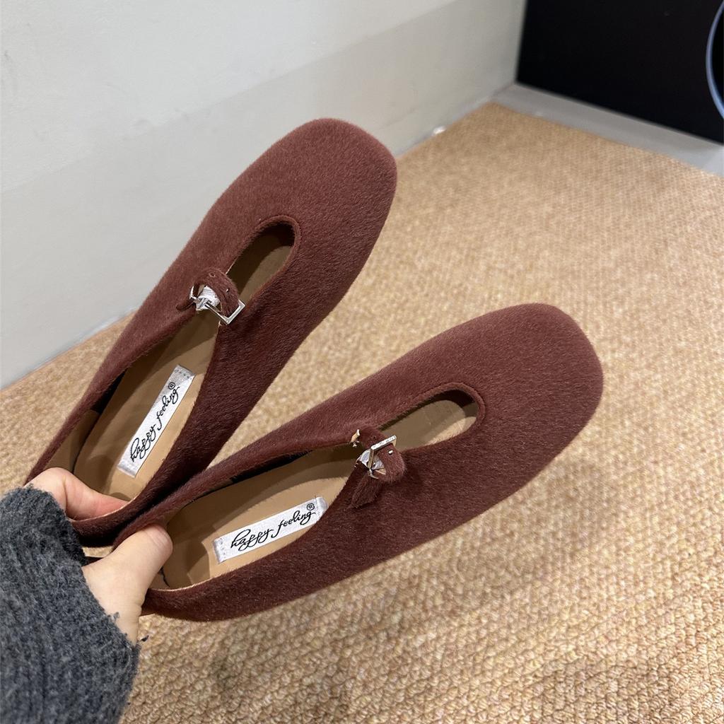 Fashion Bailamos 2025 New Brand Women Flats Round Toe Shallow Slip On Ladies Casual Ballet Shoes Soft Leather Eelgant Dress Shoes Mujer