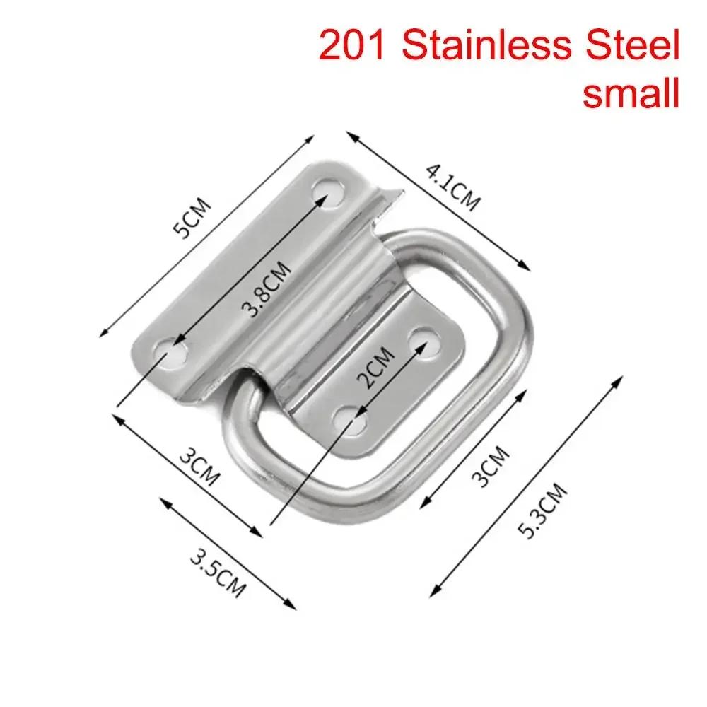 201/304 Stainless Steel Cabinet Handle with Screws Wardrobe Box Handle Large Hardware Accessory Door Handle Cabinet Door Drawer