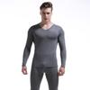 Men's V-Neck Thermal Underwear Set: Modal, Cotton, Wool - Slim Fit, Plus Size Top & Bottoms for Autumn