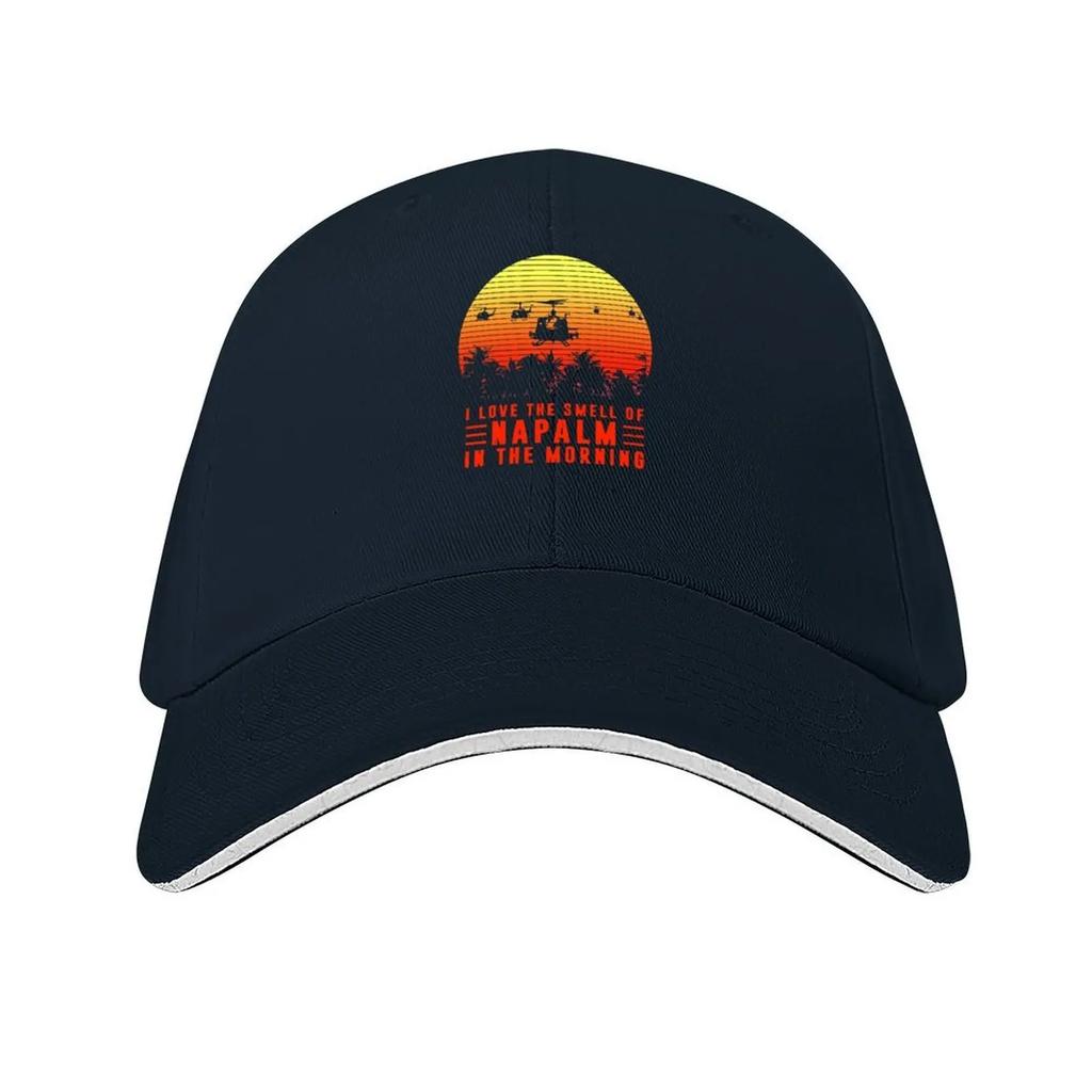 I Love The Smell of Napalm in The Morning Tee  Vintage Tee Baseball Cap Fishing cap Golf Hat F Womens Beach Visor Mens
