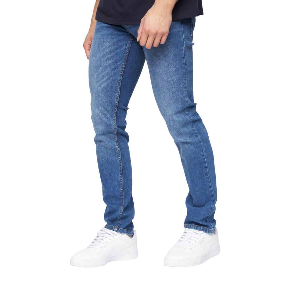 Crosshatch Mens Malcom Slim Jeans