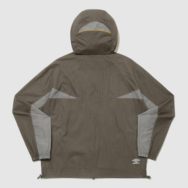 Umbro Sungard Ultralight Hooded Windbreaker Jacket Brown Ur221Cjk43 (B Type)