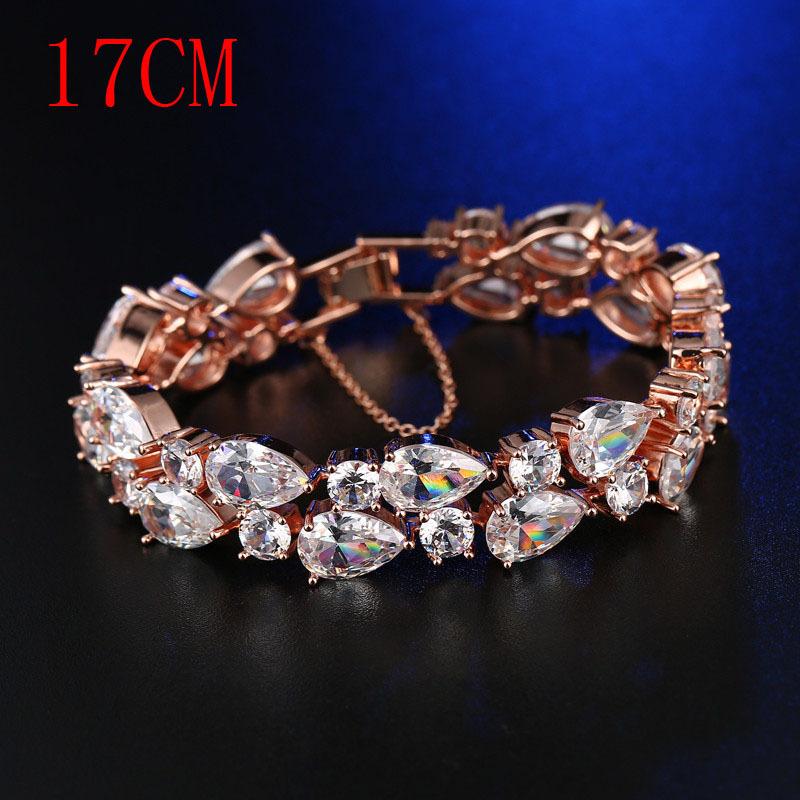 Meier European and American Style Bracelet Fashion Crystal Mona Lisa Colorful Aaa Cubic Zirconia Bracelet