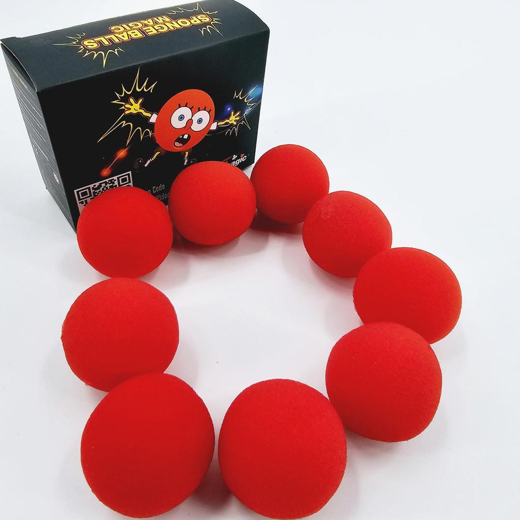 Boules en Éponge KingMagic G0812 - Accessoires de Magie pour les Fêtes d'Enfants & Spectacles de Talents