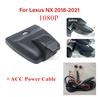 1x Car 1080P WIFI Dvr Dash Cam Driving Video Recorder Fit For Lexus NX 2018-2021