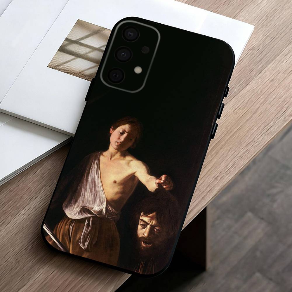 C-Caravaggio-O P-Painting-G Phone Case For Samsung Galaxy A73,A72,A71,A70,A53,A52,A51,Others Soft Black Cover