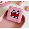 Pink Domo Kun Car Oil Tank Cover, Universal Brake Fluid Reservoir Sock for Auto Modification