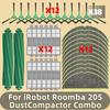 Fit For iRobot Roomba 205 DustCompactor Combo Vaccum Parts Main Side Brush Filter Hepa Mop Pads Cloths Accessories Replacement