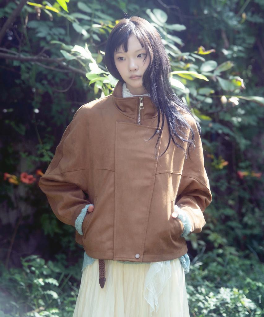 Куртка FDR Eden Crop Rider_Верблюжий