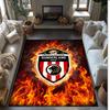 Tappeto in Velluto di Cristallo con Stampa del Sunderland Football Club, Comodo Assorbente d'Acqua Antiscivolo Tappeto per Pavimenti Interni