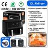 2025 New 15L Large Capacity Air Fryer Oven Combo with Touch Control for Home Use