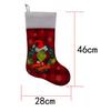 Grinch Christmas Stocking: Green Furry Monster Candy Bag & Tree Ornament