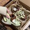 Fashion Women's Sneakers Shoes 2025 New Non-slip Casual German Training Shoes for Women Large Size Color Matching Flat Female Shoes
