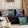 Monet Abstract Landscape Art Pillow Cushion Cover Pillowcase Living Room Sofa Home Decor Customized