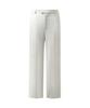 ERER Men High Waist Slacks Ivory